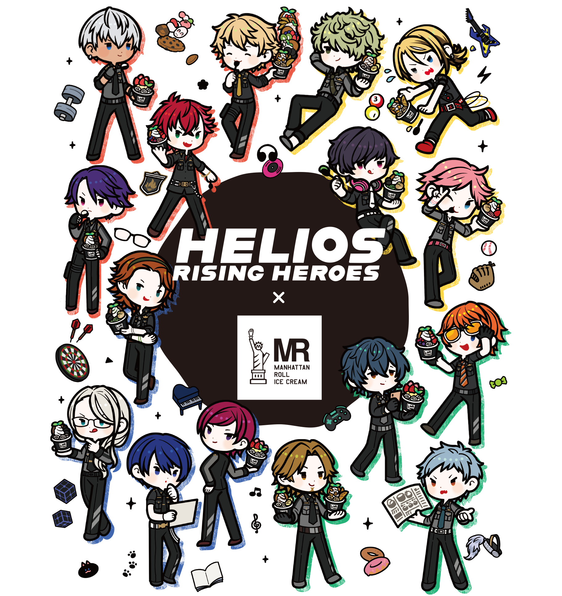 HELIOS Rising Heroes×マンハッタンロールアイスコラボイベント開催! 開催日時 2021年9月10日(金)～10月3日(日)